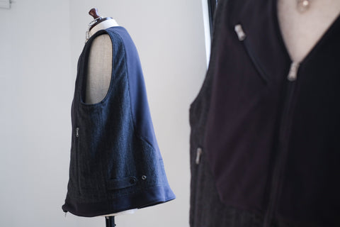 EESETT&Co/Zip Vest (Wight)