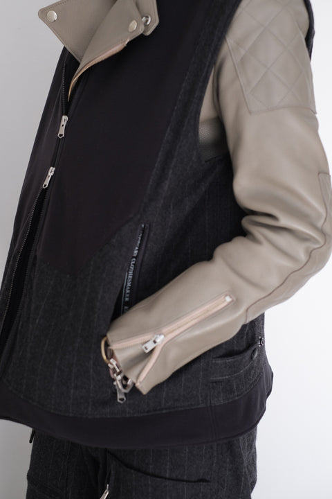 EESETT&Co/Zip Vest (Wight)