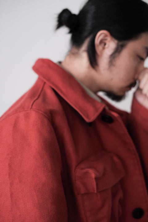 FRANK LEDER/Light Weight Deutschleder Big Pocket Coat