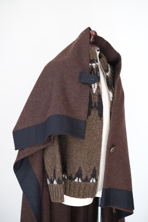 FRANK LEDER/Alpaca Wool Cape