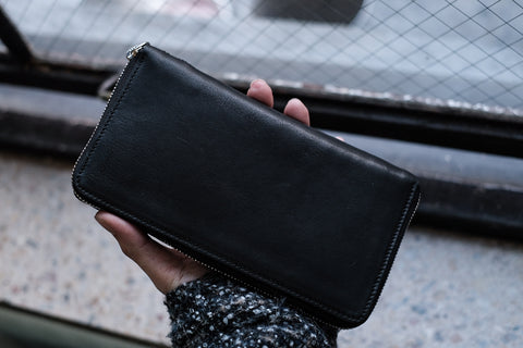 cornelian taurus by daisuke iwanaga/2door Wallet (cow mineral leather)