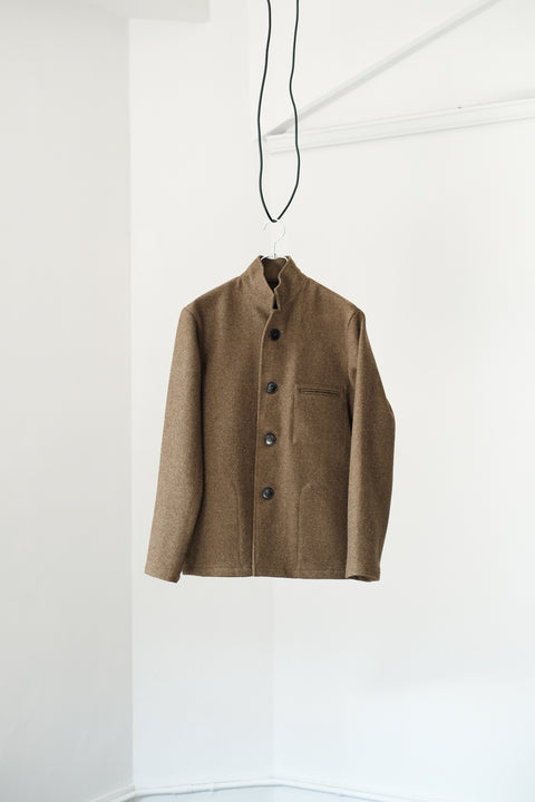 FRANK LEDER/Heavy Green Loden Jacket