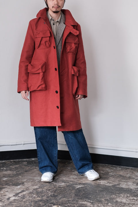 FRANK LEDER/Light Weight Deutschleder Big Pocket Coat