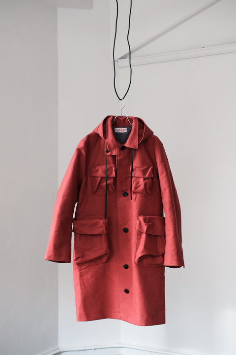FRANK LEDER/Light Weight Deutschleder Big Pocket Coat