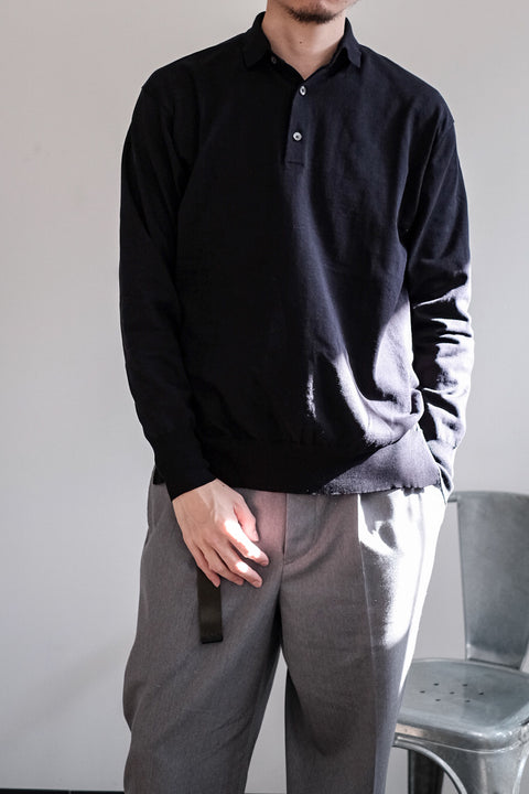 Scye/Ice Cotton Polo Knit