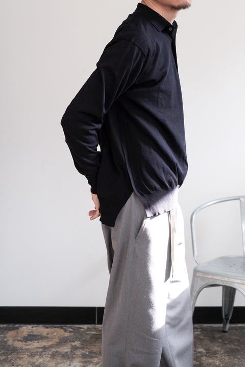 Scye/Ice Cotton Polo Knit