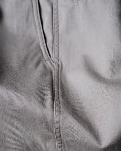 SCYE BASICS/Cotton Chino Cloth Military Pants