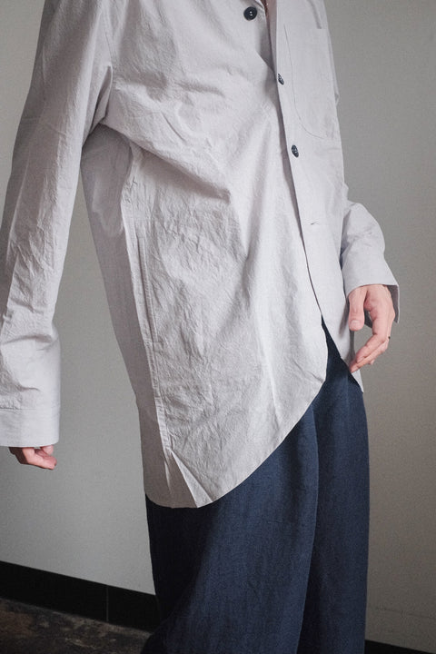 FRANK LEDER/Triple Washed Cotton Shirt Jacket