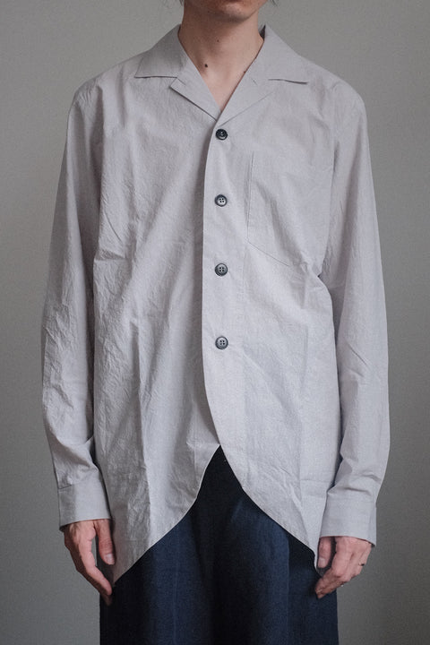 FRANK LEDER/Triple Washed Cotton Shirt Jacket