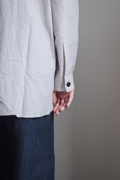 FRANK LEDER/Triple Washed Cotton Shirt Jacket