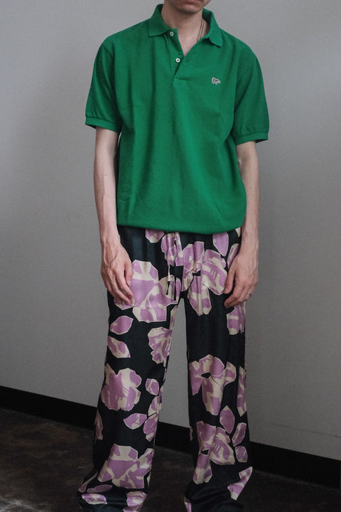 SCYE BASICS/Cotton Pique Polo Shirt