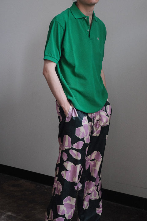 SCYE BASICS/Cotton Pique Polo Shirt