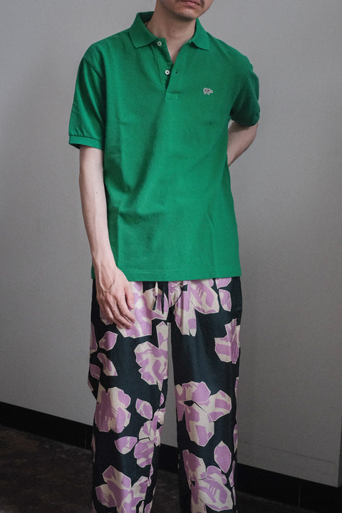 SCYE BASICS/Cotton Pique Polo Shirt