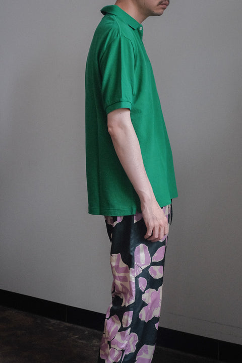 SCYE BASICS/Cotton Pique Polo Shirt