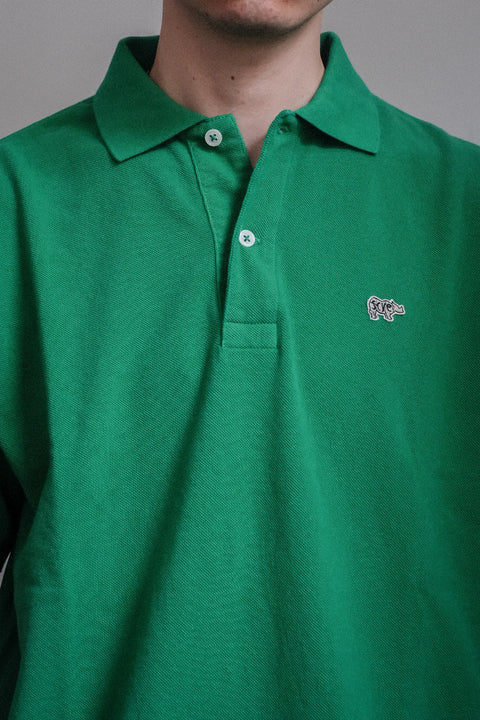 SCYE BASICS/Cotton Pique Polo Shirt