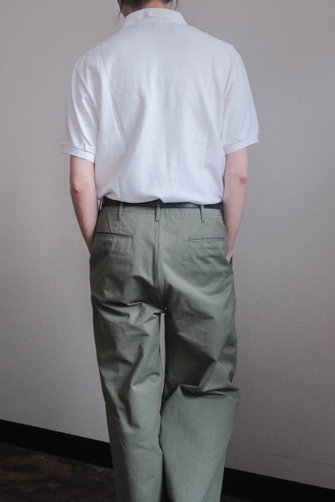 SCYE BASICS/Cotton Pique Polo Shirt