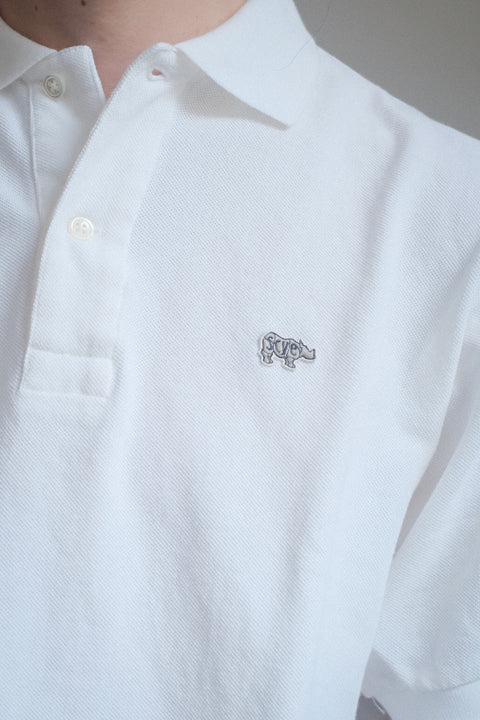 SCYE BASICS/Cotton Pique Polo Shirt