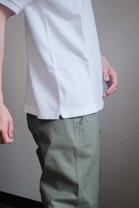 SCYE BASICS/Cotton Pique Polo Shirt