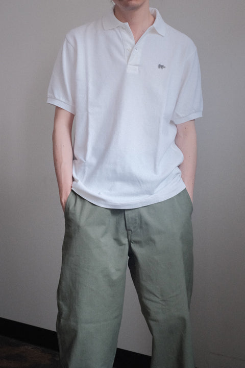 SCYE BASICS/Cotton Pique Polo Shirt