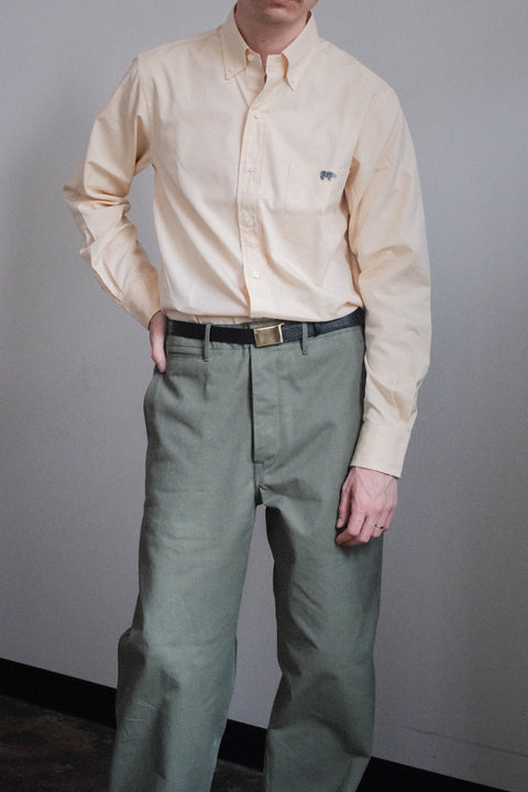 SCYE BASICS/Finx Cotton Oxford B.D Shirt