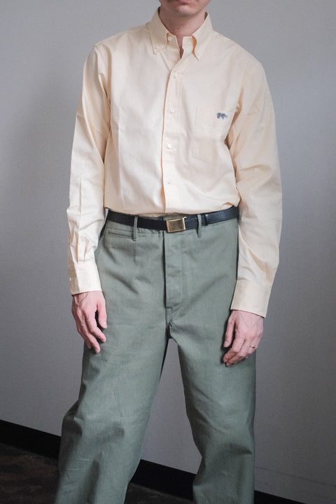 SCYE BASICS/Finx Cotton Oxford B.D Shirt