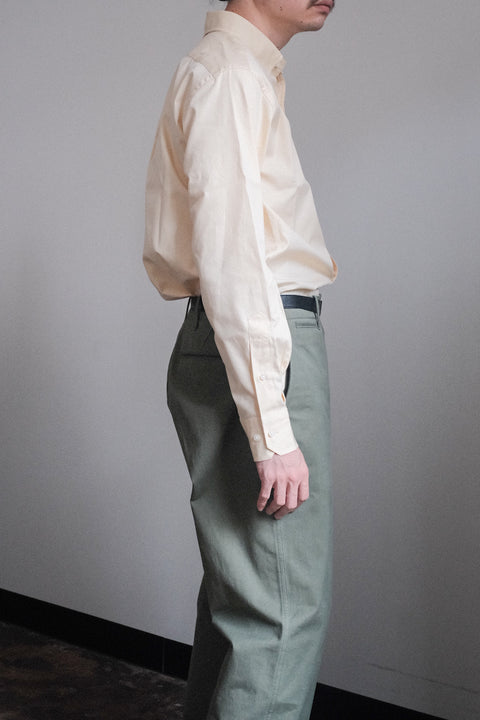SCYE BASICS/Finx Cotton Oxford B.D Shirt