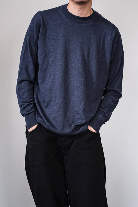Scye/Extra Fine Merino Wool Crew Neck Sweater