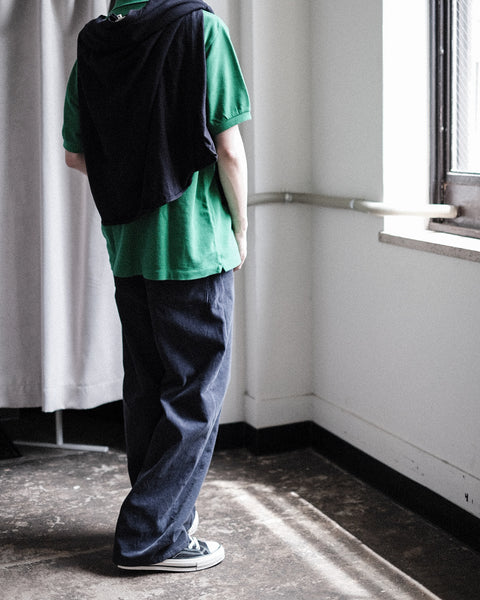 SCYE BASICS/Cotton Pique Polo Shirt