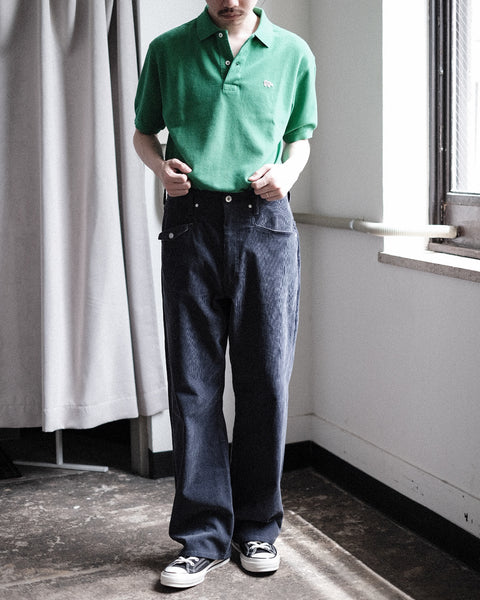SCYE BASICS/Cotton Pique Polo Shirt