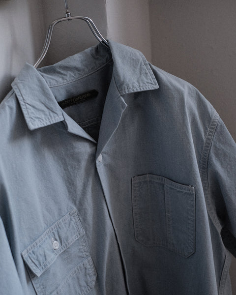 The DUFFER N NEPHEWS/Chambray Half Sleeve Shirt