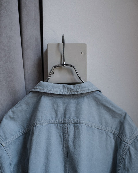 The DUFFER N NEPHEWS/Chambray Half Sleeve Shirt