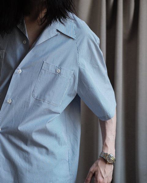 EESETT&Co/Half Sleeve Open Collar Shirt (Bonnie)