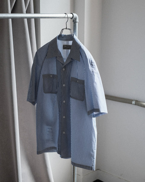 EESETT&Co/Half Sleeve Open Collar Shirt (Bonnie)