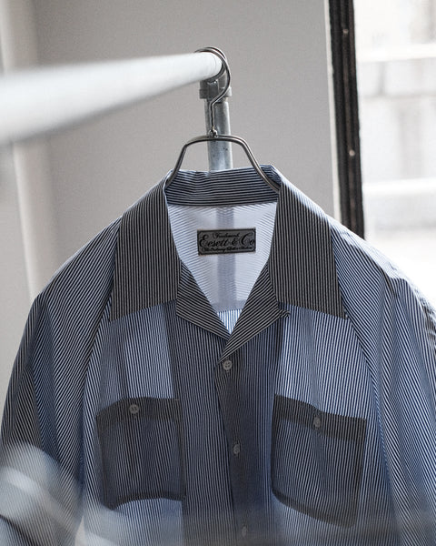 EESETT&Co/Half Sleeve Open Collar Shirt (Bonnie)