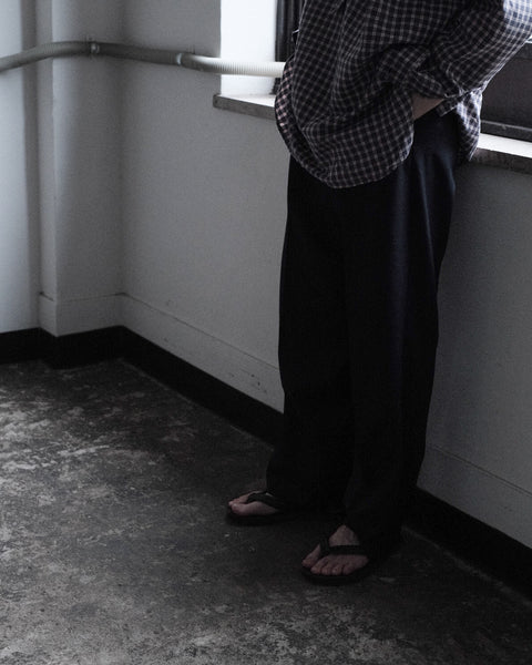 Scye/Wool Karsey Pleated Trousers