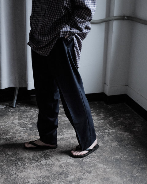 Scye/Wool Karsey Pleated Trousers