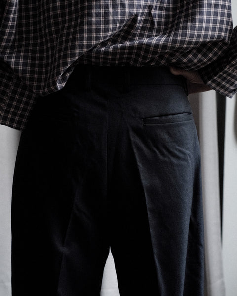Scye/Wool Karsey Pleated Trousers