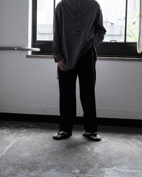 Scye/Wool Karsey Pleated Trousers