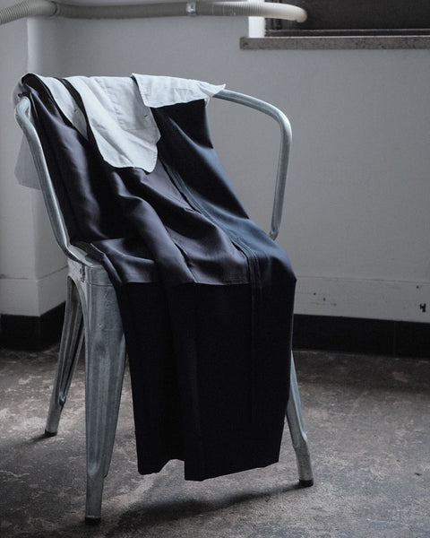 Scye/Wool Karsey Pleated Trousers