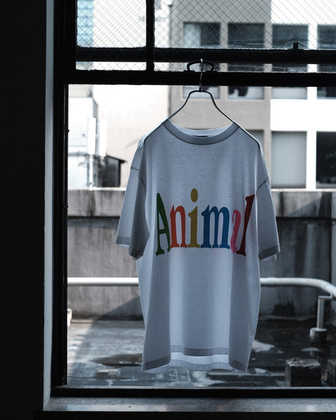 STUDIO ANIMALS/Animals Letter T-Shirt