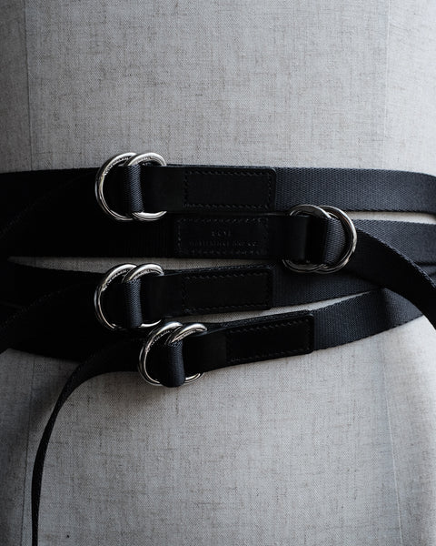 Scye/Silky Tape Double Ring Belt