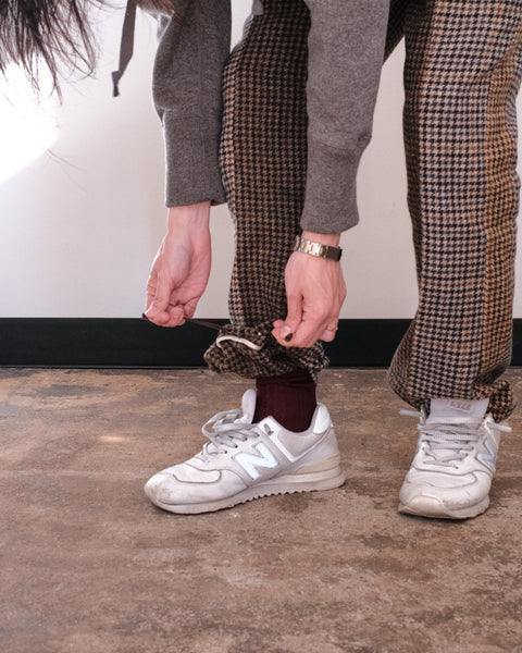 The DUFFER N NEPHEWS/Chambord (セミフレアパンツ・ツイード)