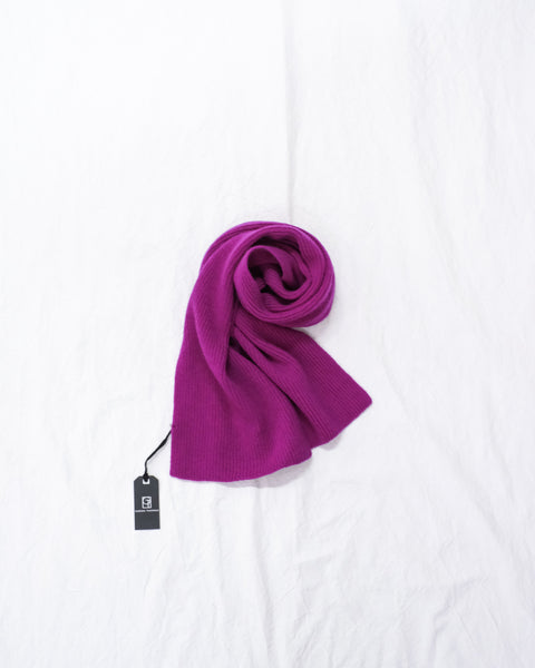 GREEN THOMAS/Ribbed Scarf