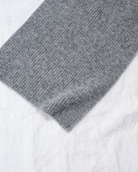 GREEN THOMAS/Ribbed Scarf