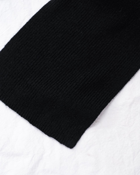 GREEN THOMAS/Ribbed Scarf