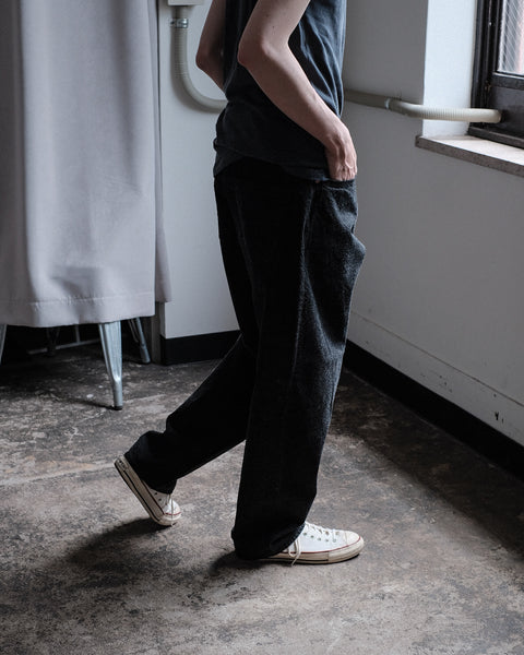 The DUFFER N NEPHEWS/Wide Tapered Denim Pants