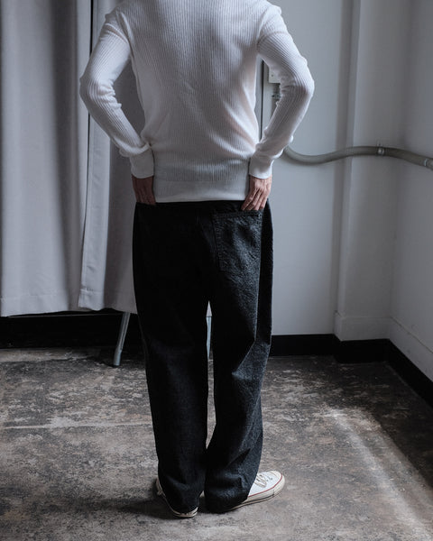 The DUFFER N NEPHEWS/Wide Tapered Denim Pants