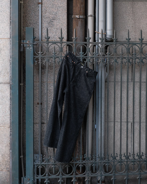 The DUFFER N NEPHEWS/Wide Tapered Denim Pants