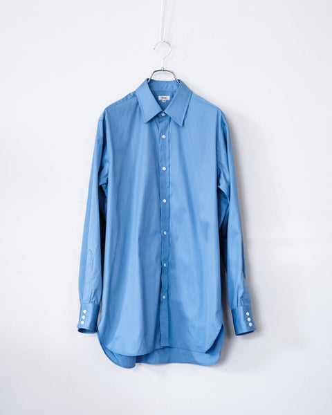 Scye/SUVIN -GIZA Cotton Poplin Regular Collar Shirt