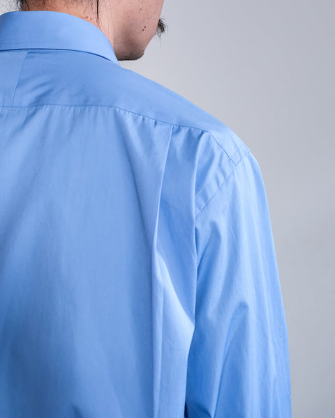 Scye/SUVIN -GIZA Cotton Poplin Regular Collar Shirt